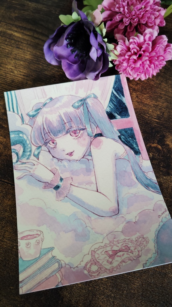 【25部限定】ぬいぐるみ少女ポストカード全7種コンプリートセット+シークレット付き