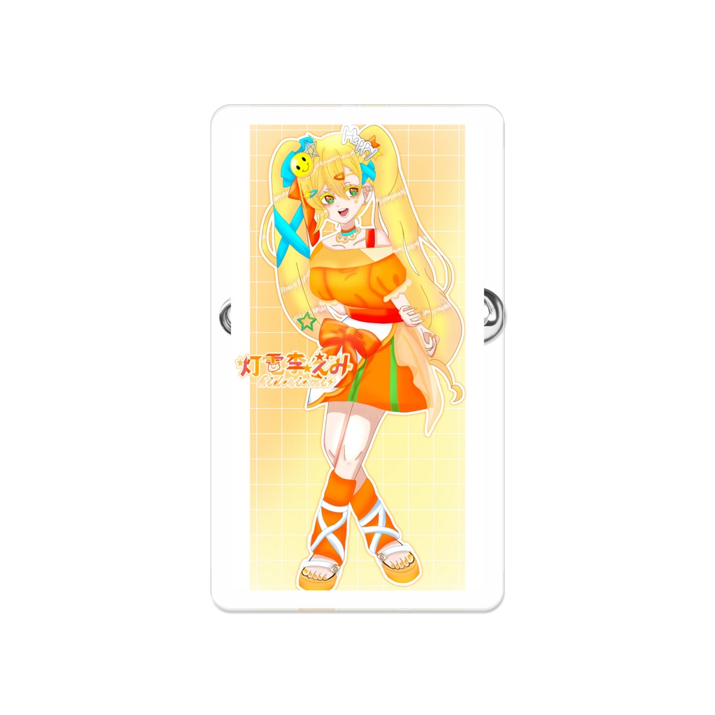 灯電李えみ生誕祭2026アクリルバッジ