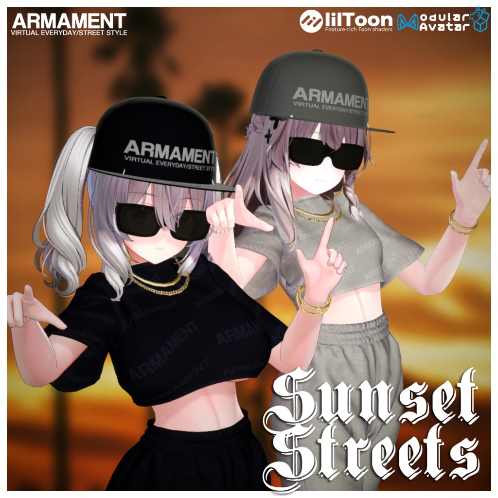 [😎リリースセール][5アバター対応] Sunset Streets