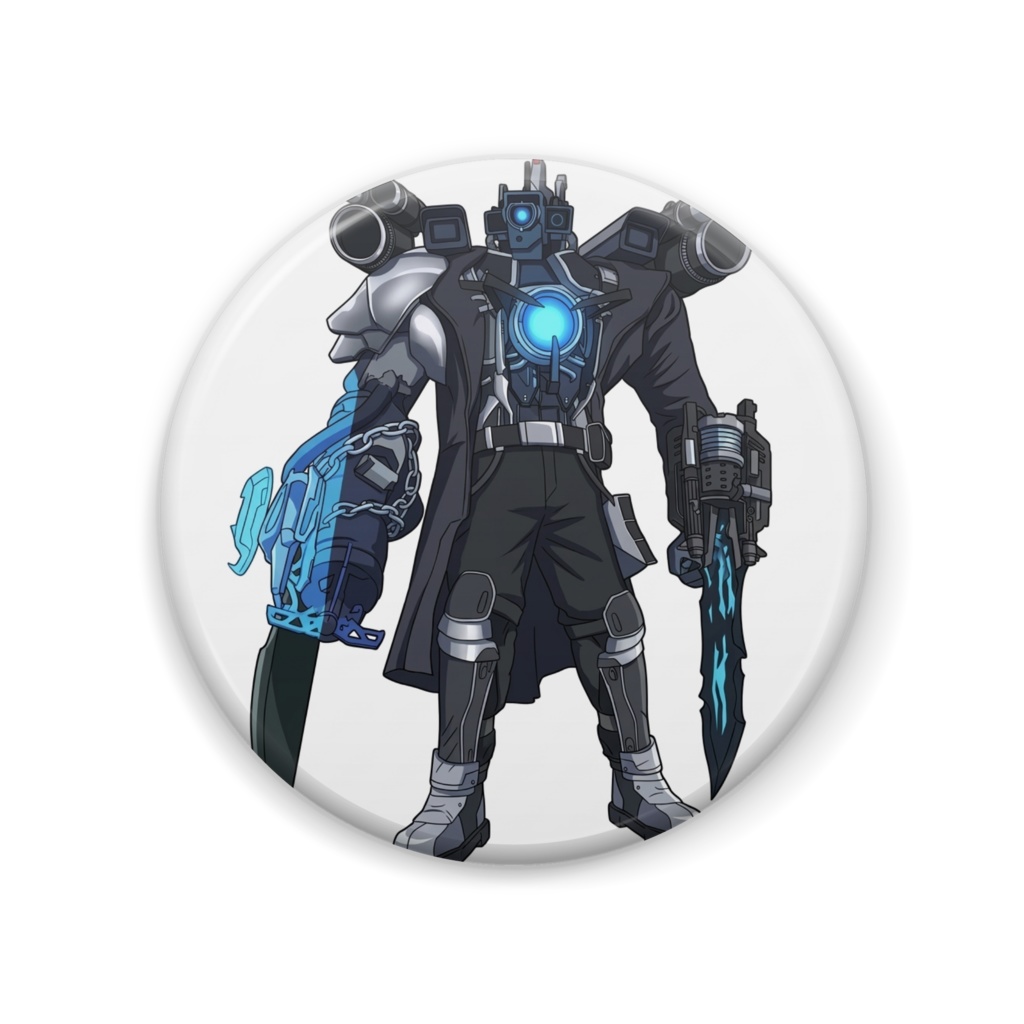 たっちー哀れなり公式グッズ 缶バッチ(タイカメ)