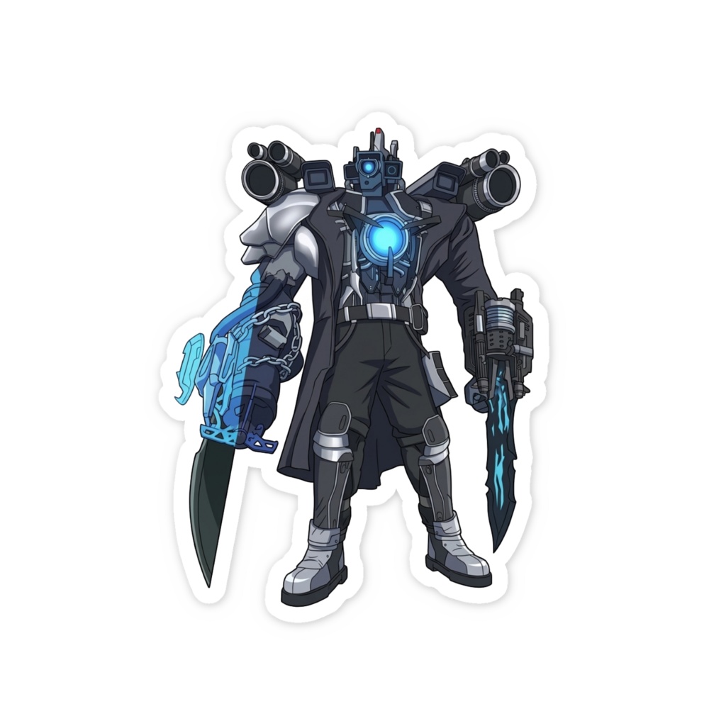 たっちー哀れなり公式グッズ ステッカー(タイカメ)