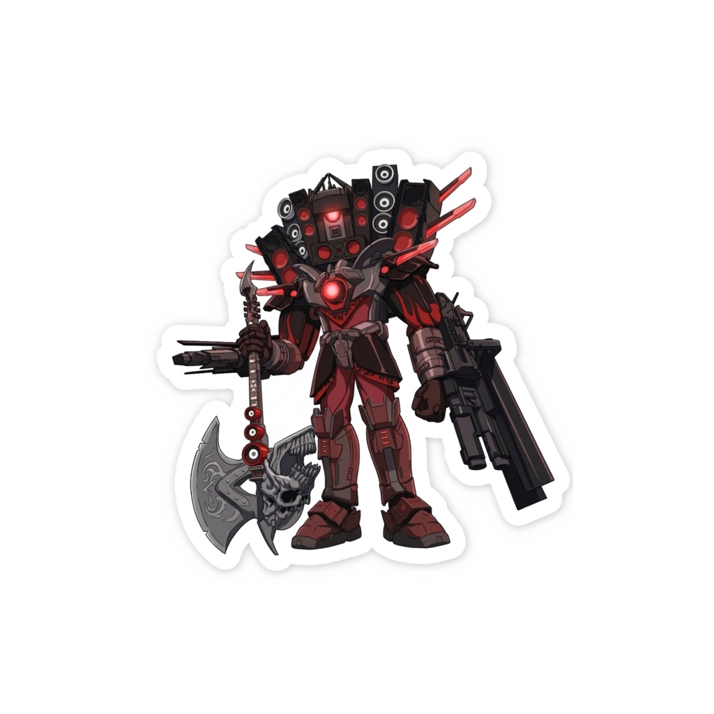 たっちー哀れなり公式グッズ ステッカー(タイスピ)