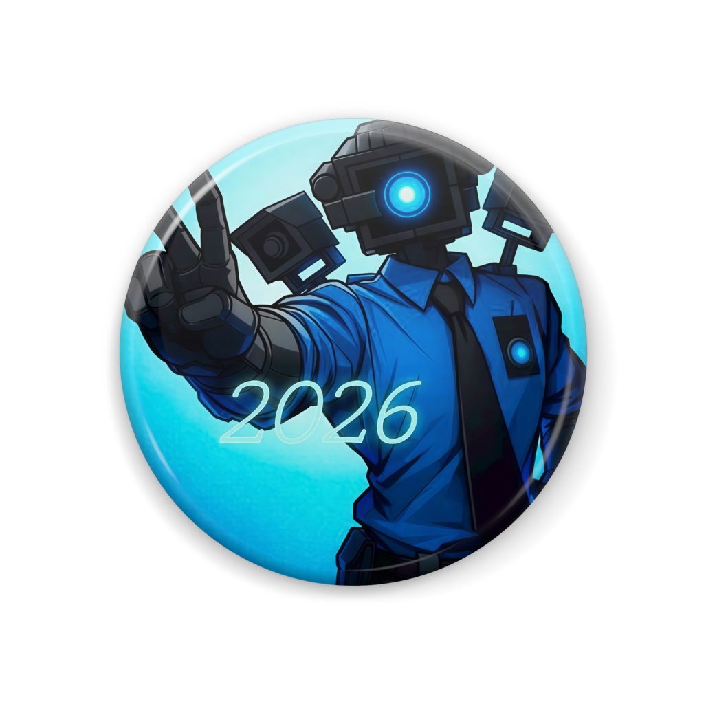 たっちー哀れなり公式グッズ 缶バッチ(たっちー)