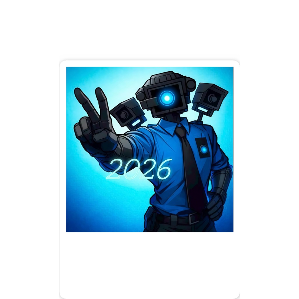 たっちー哀れなり公式グッズ ステッカー(たっちー)