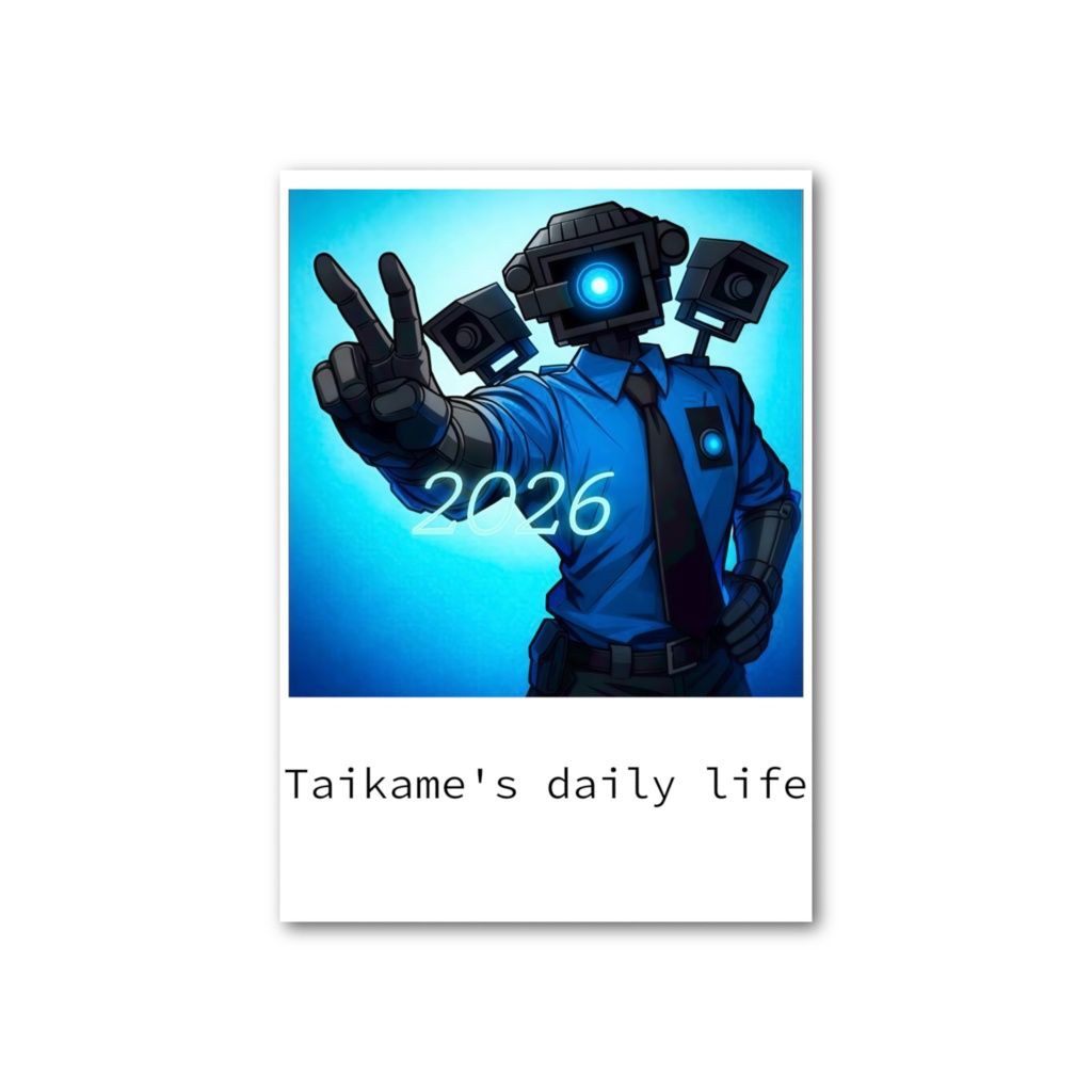 たっちー哀れなり公式グッズ フォト風カード(たっちー)