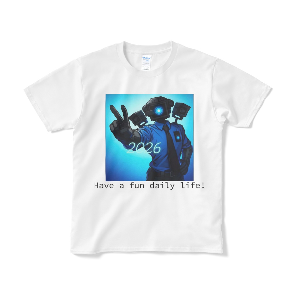 たっちー哀れなり公式グッズ たっちーTシャツ V2