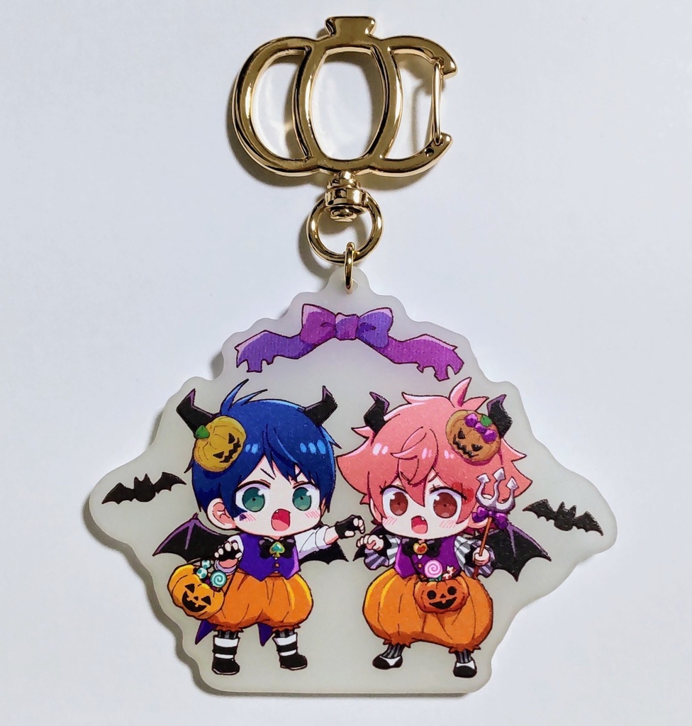 ハロウィンアクリルキーホルダー