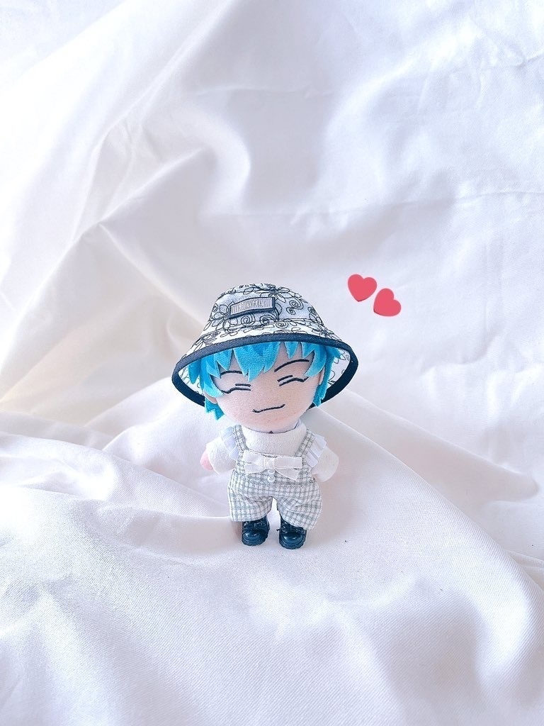 tulle embroidery bucket hat