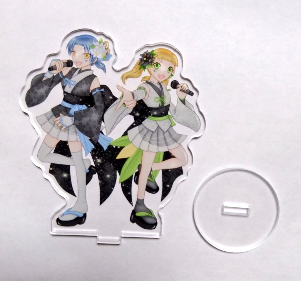 さつてば ステージ衣装アクリルスタンド