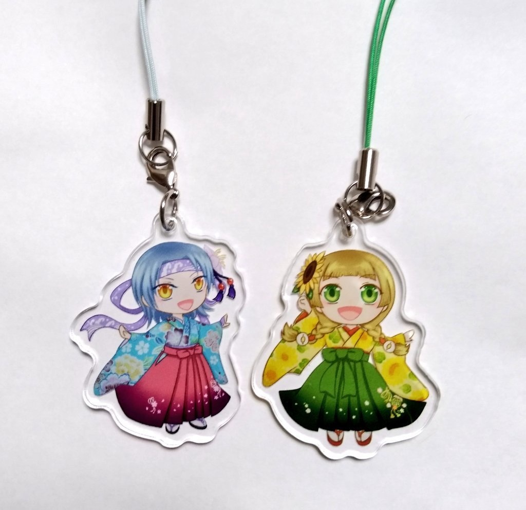 さつてばアクリルストラップ