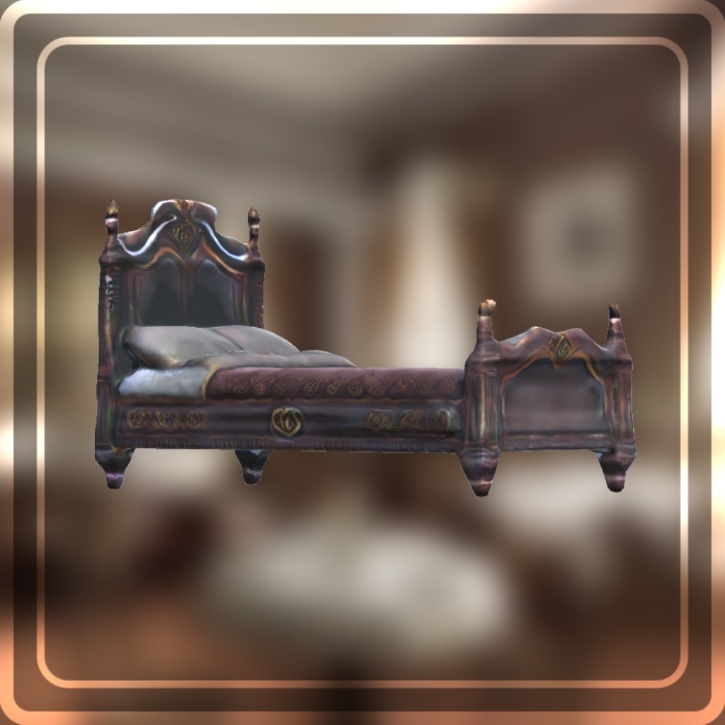 アンティークなベッド / Antique Bed