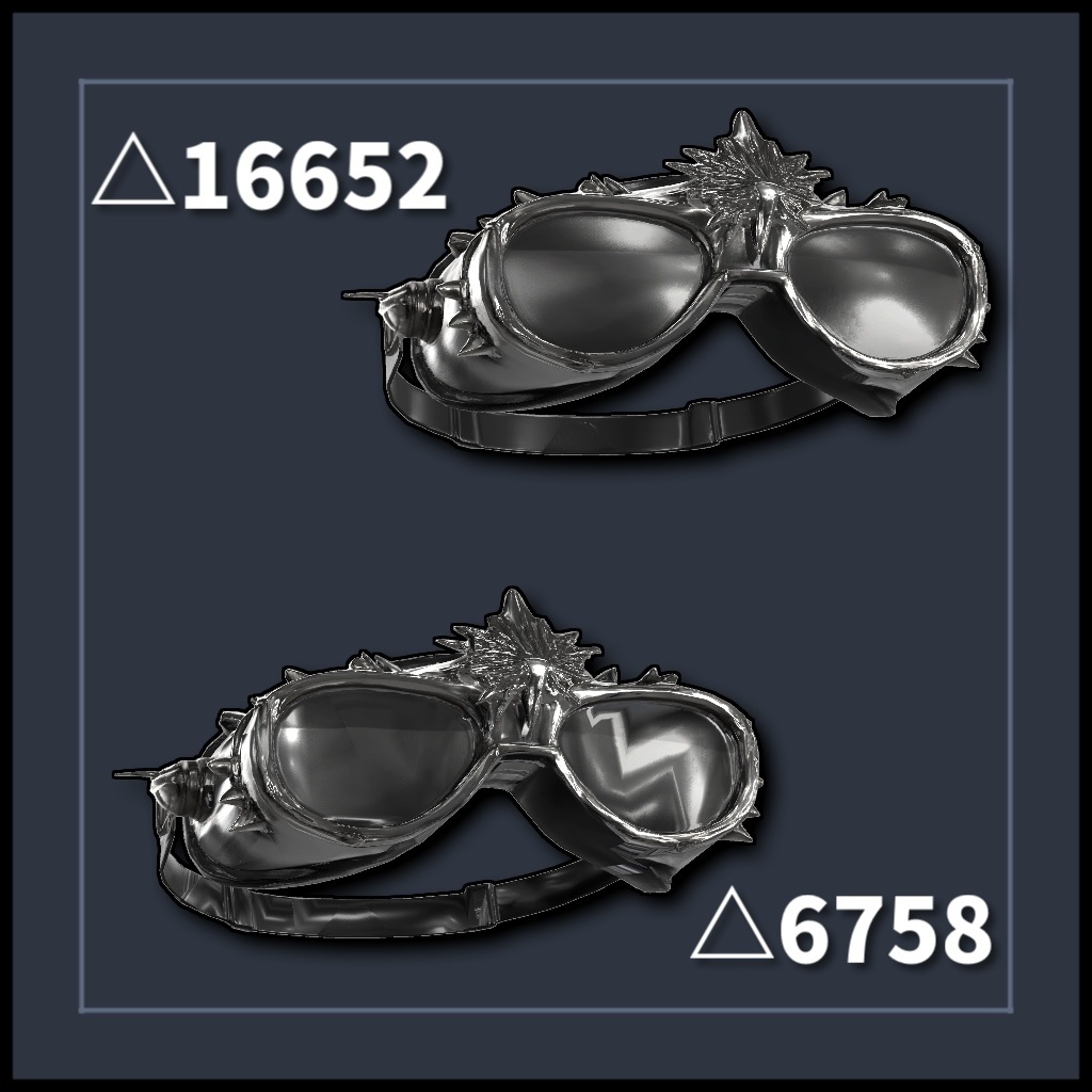 スチームパンク風 パイロットゴーグル / Steampank Pilot google