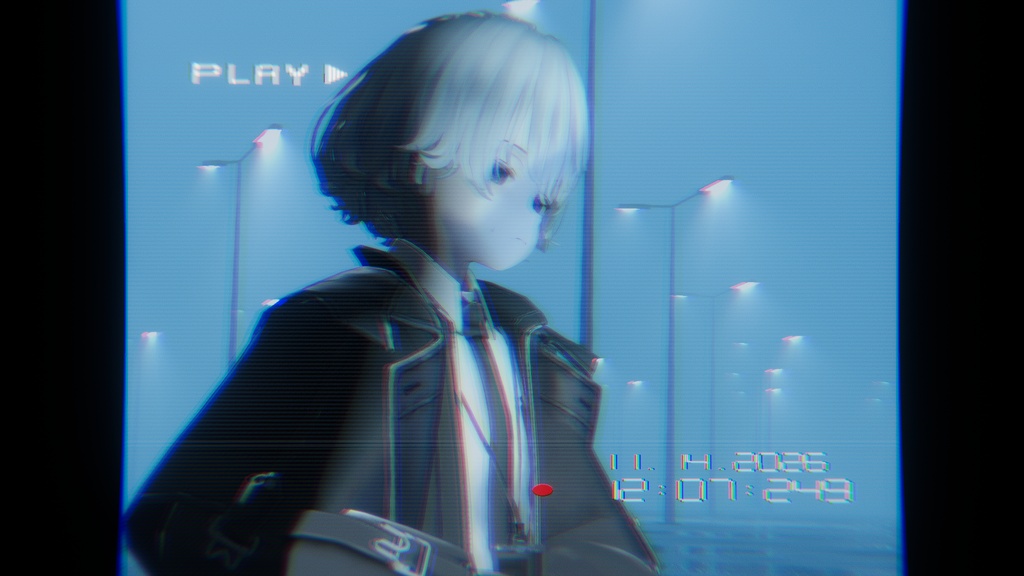 【MA設定済】VRCVHS - VHS Camera Overlay for VRChat