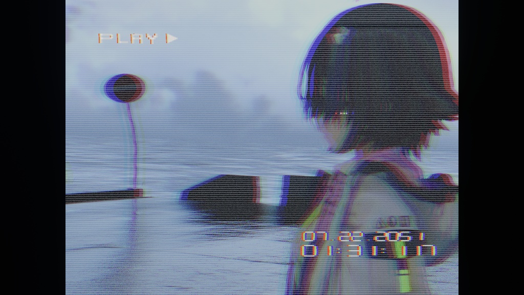 【MA設定済】VRCVHS - VHS Camera Overlay for VRChat