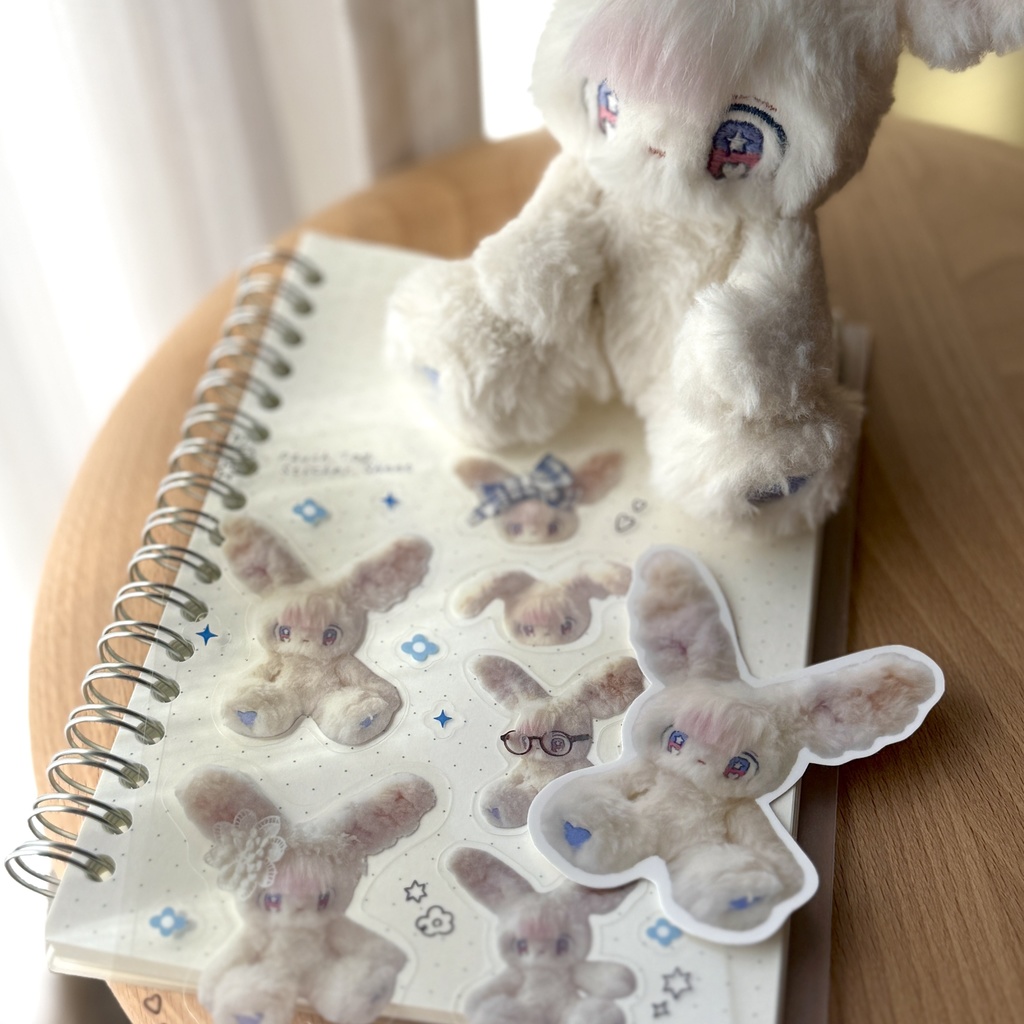 ぬいぐるみステッカー/Sticker