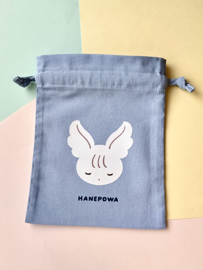 ベビーはねぽわ巾着/Drawstring Pouch