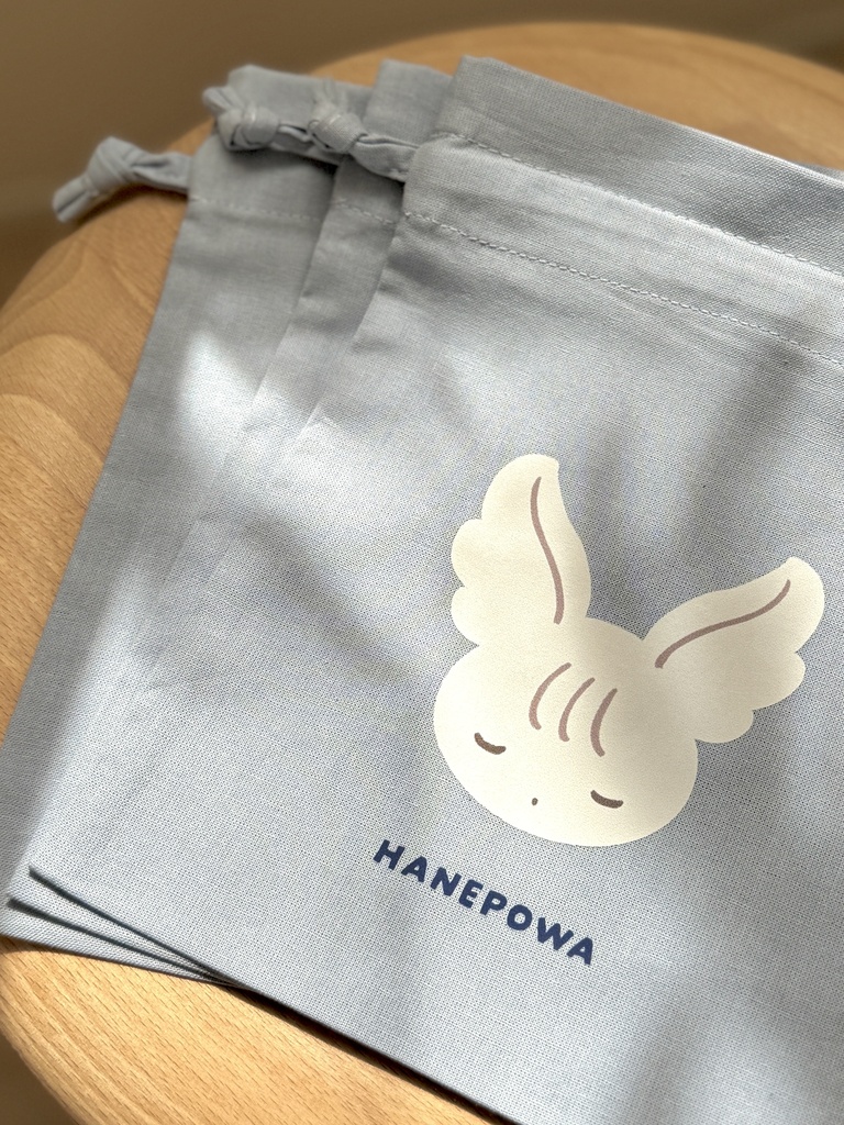 ベビーはねぽわ巾着/Drawstring Pouch