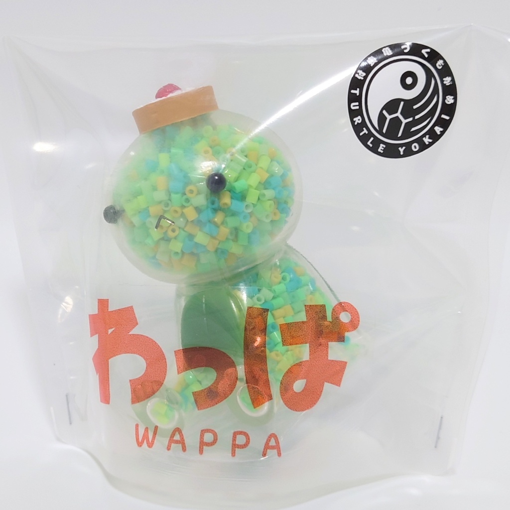 わっぱ ミニビーズ☆ミックスグリーン③