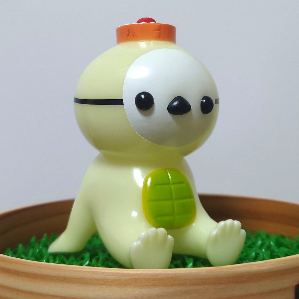 [蓄光] お面のわっぱ シマエナガ②