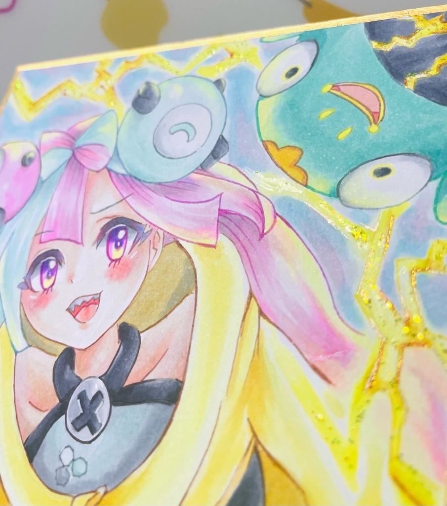 ポケモンsv ナンジャモ ミニ色紙 七尾亭 Booth