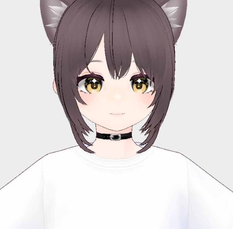 【VRoid】チョーカー【無料/free】