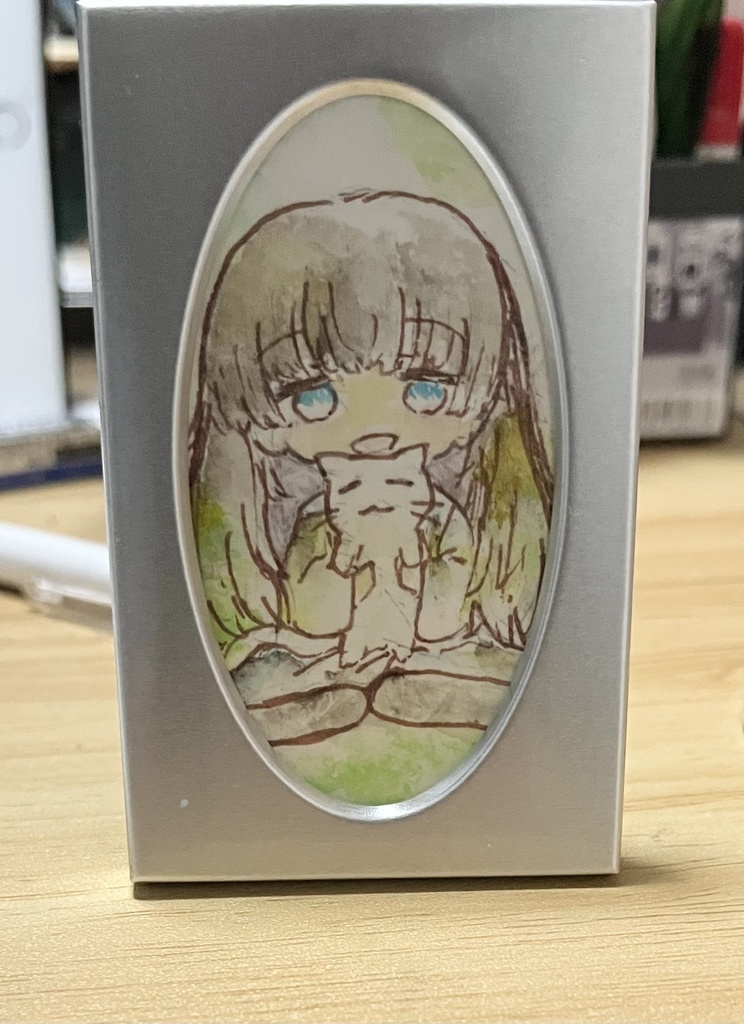 安らぎの庭　　(フレーム入り)