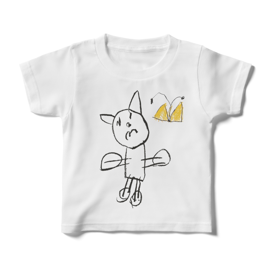 ねこちゃんキッズTシャツ