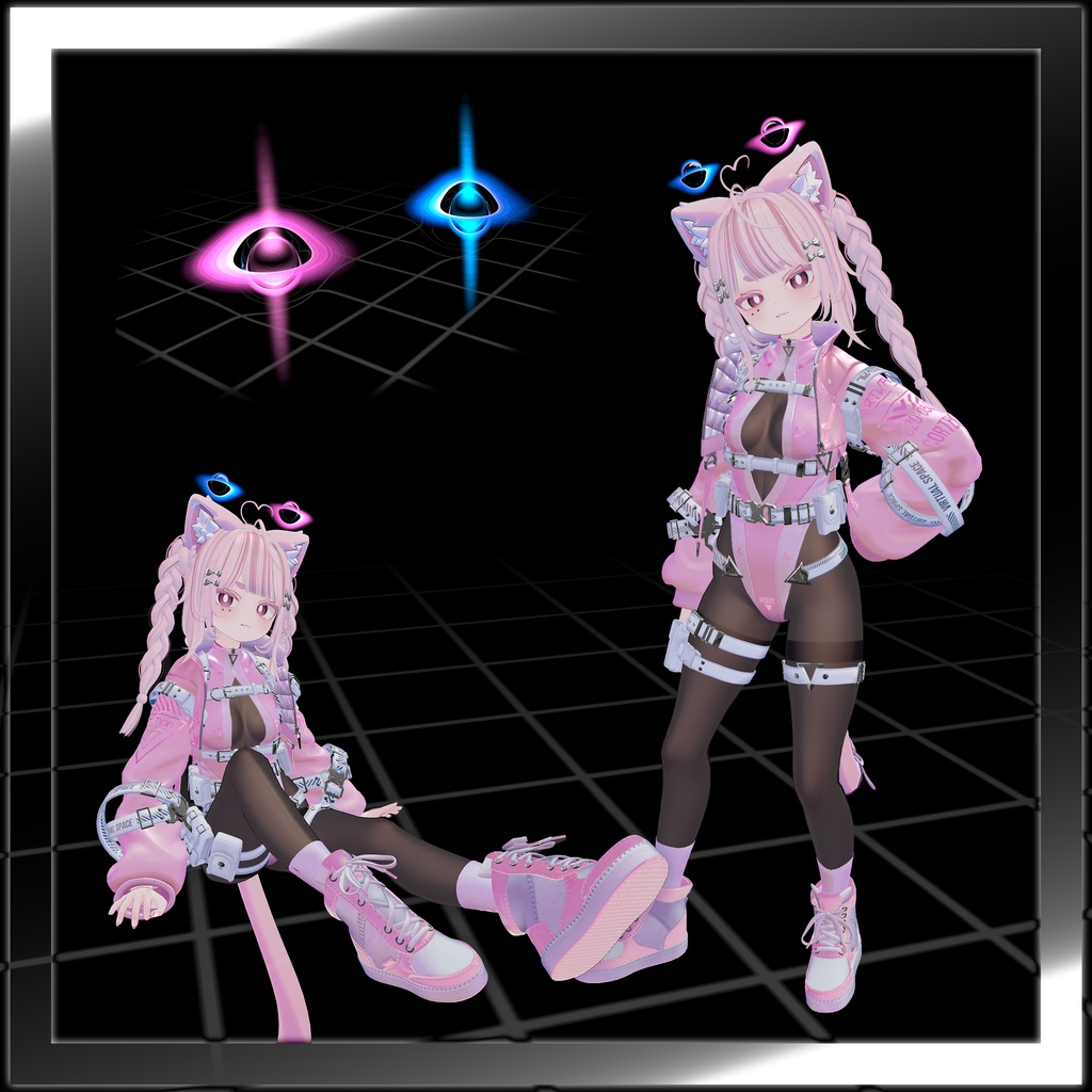 Binary Black Hole AudioLink Shader 「 連星ブラックホール ハロー シェーダー 」