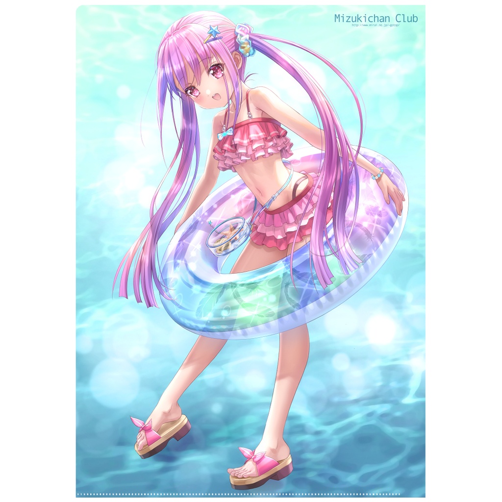 『水着のおタマさん』 A4クリアファイル  