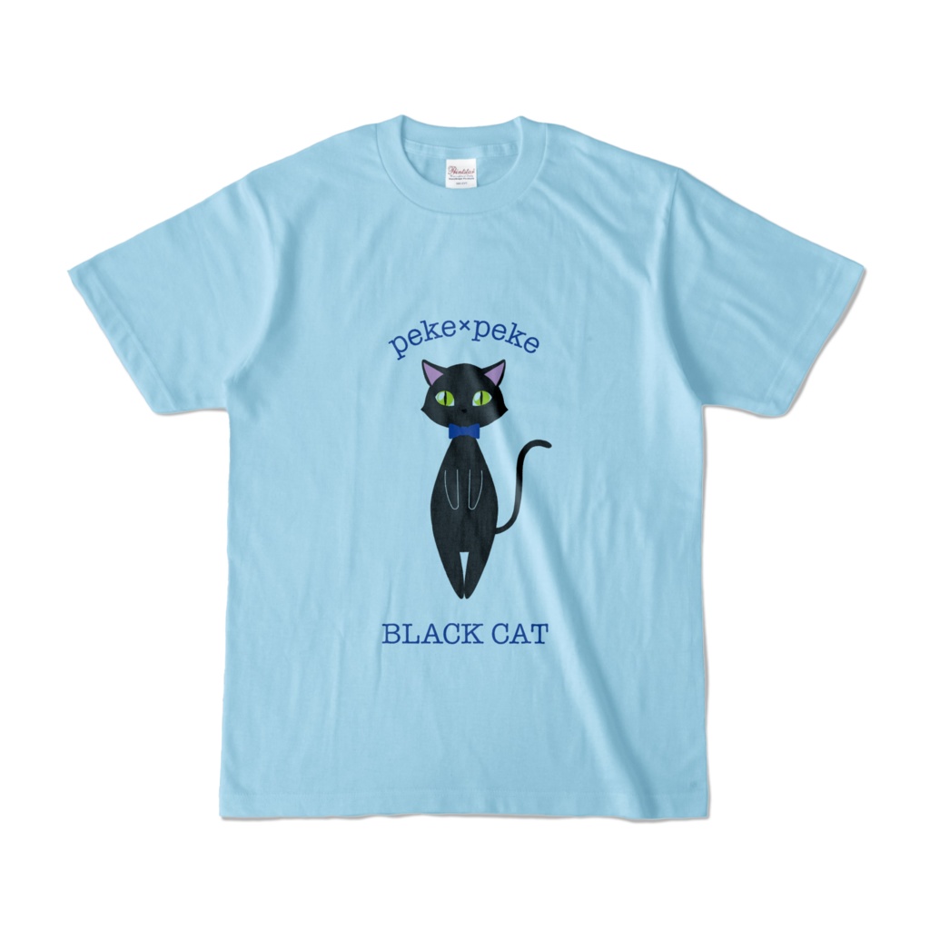 黒猫Tシャツ
