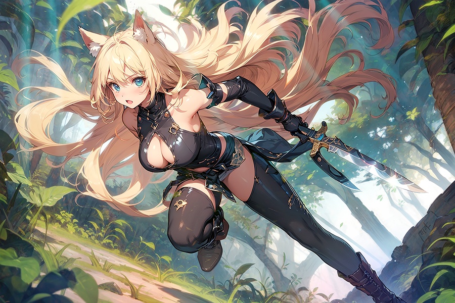 Vol.9エルフ,ケモ耳,天使悪魔,動物(一般)