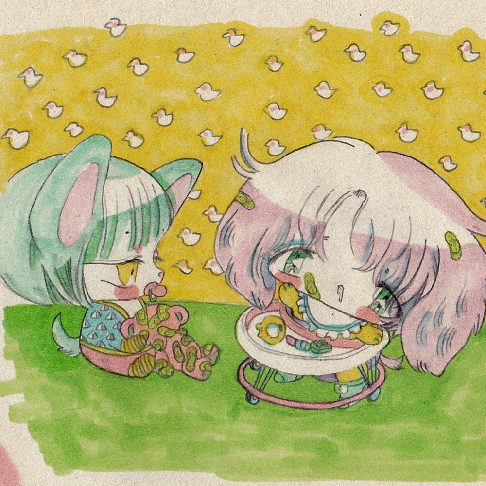 好きなものには絆創膏（ドローイング）