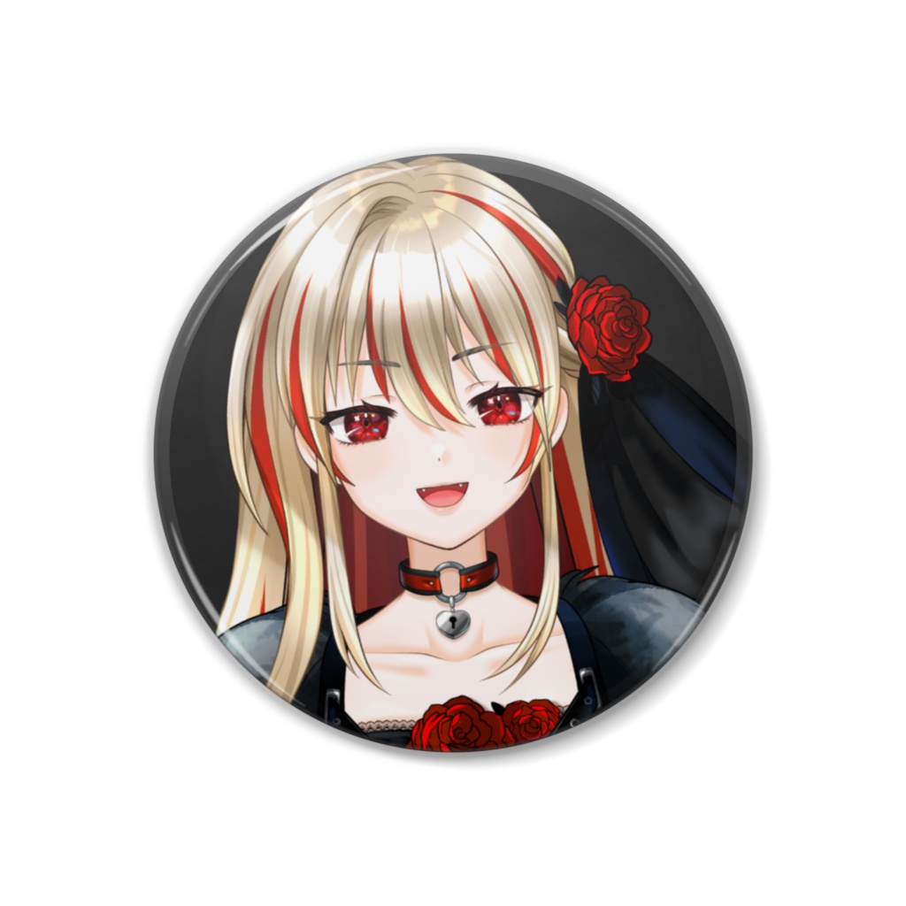 【缶バッジ】ベアトリーチェ・R - Twitterアイコン - 38mm スチール