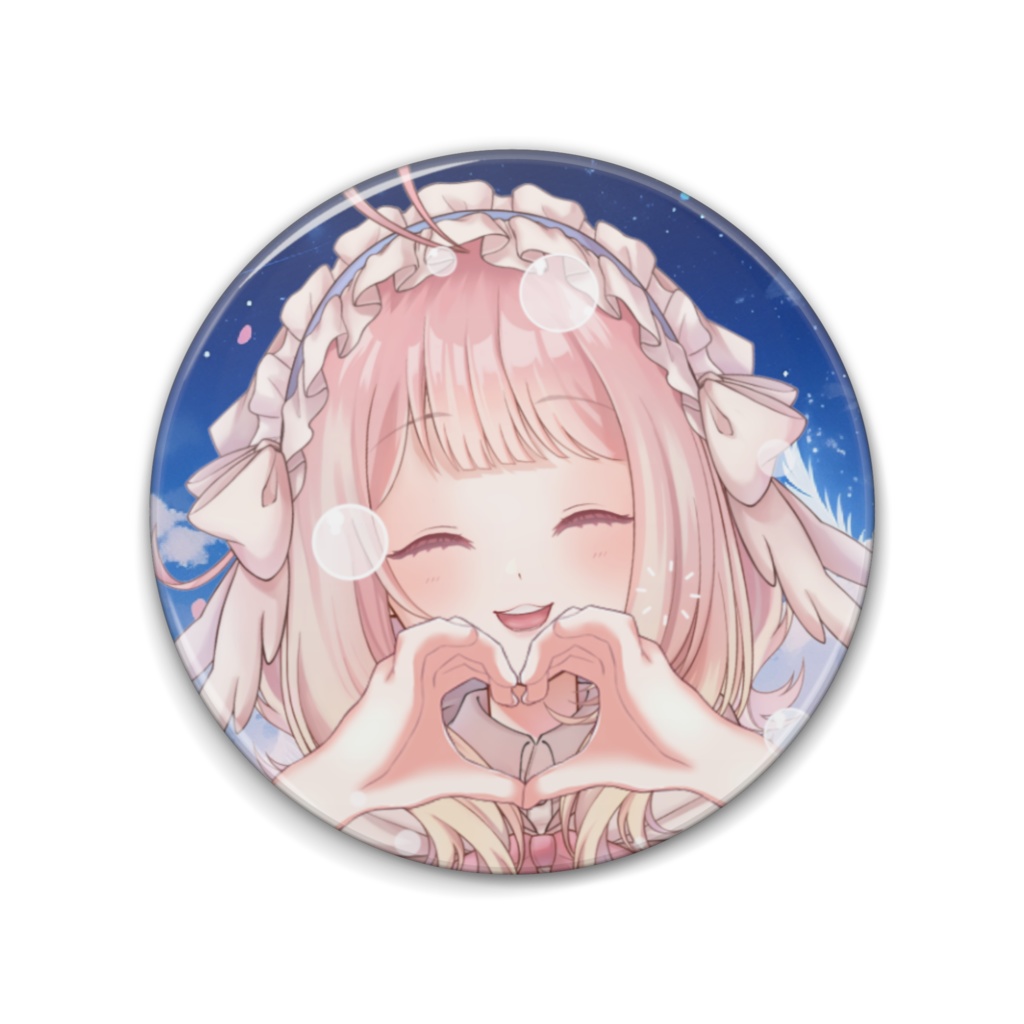 でかめ☆べるる缶バッジ