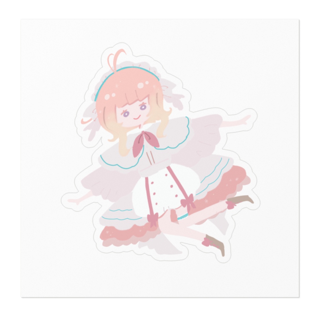 おおきめ☆べるるステッカー