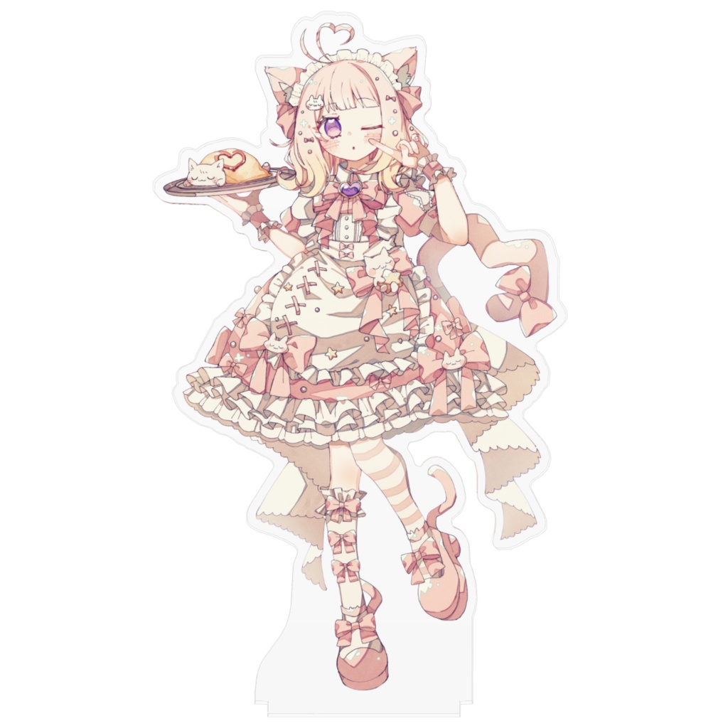 にゃんふわ☆べるるアクスタ(全3種)