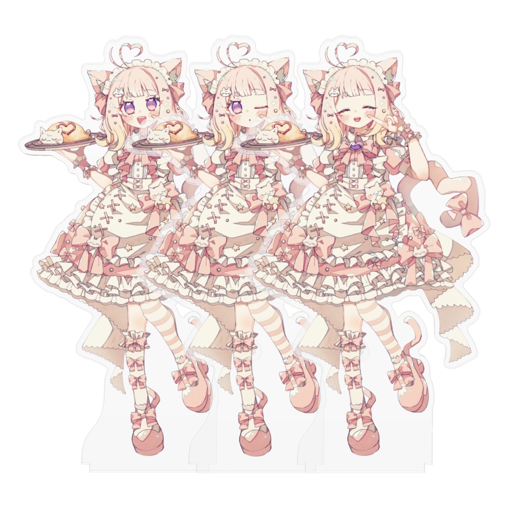 にゃんふわ‪☆べるるアクスタ(全3種)
