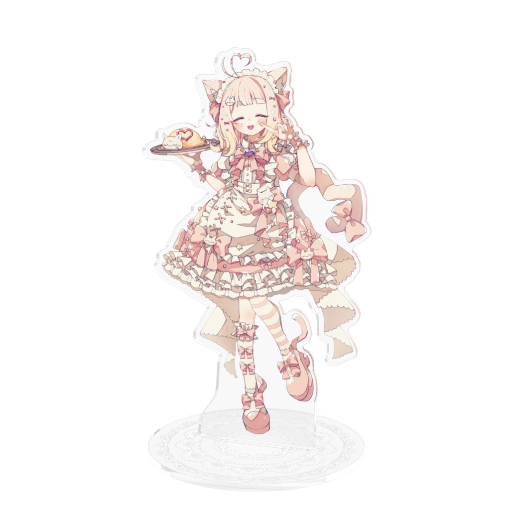 にゃんふわ☆べるるアクスタ(全3種)