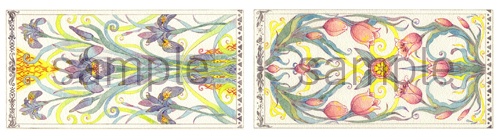 マスキングテープ【チューリップ&アヤメ】