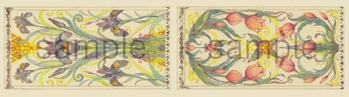 マスキングテープ【チューリップ&アヤメ】