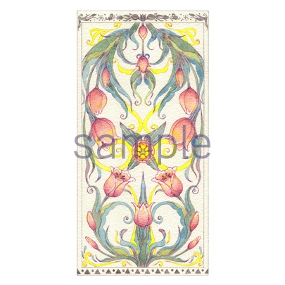 エコバッグ【チューリップ・アヤメ】