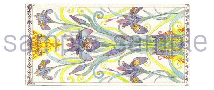 マグカップ【アヤメ・チューリップ】