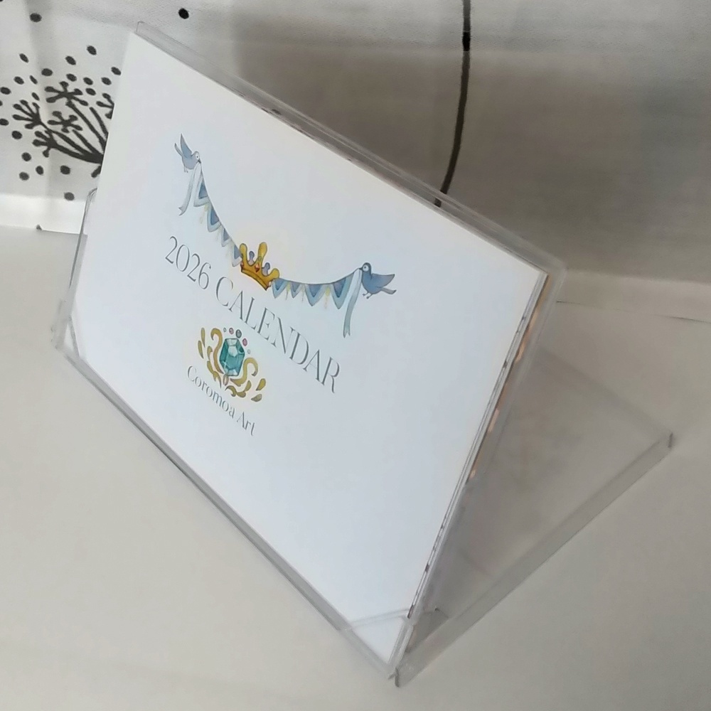 2026年卓上カレンダー【CoromoaArt】