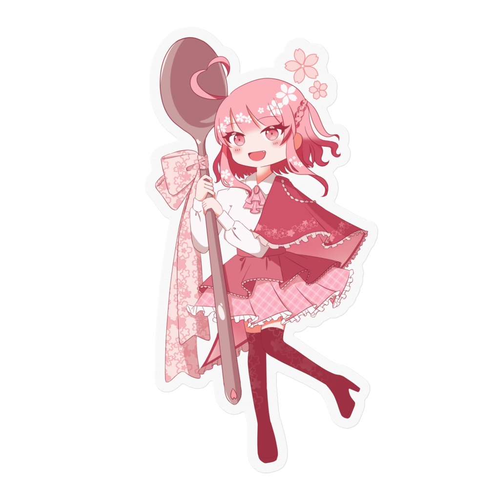 クリアステッカー 桜