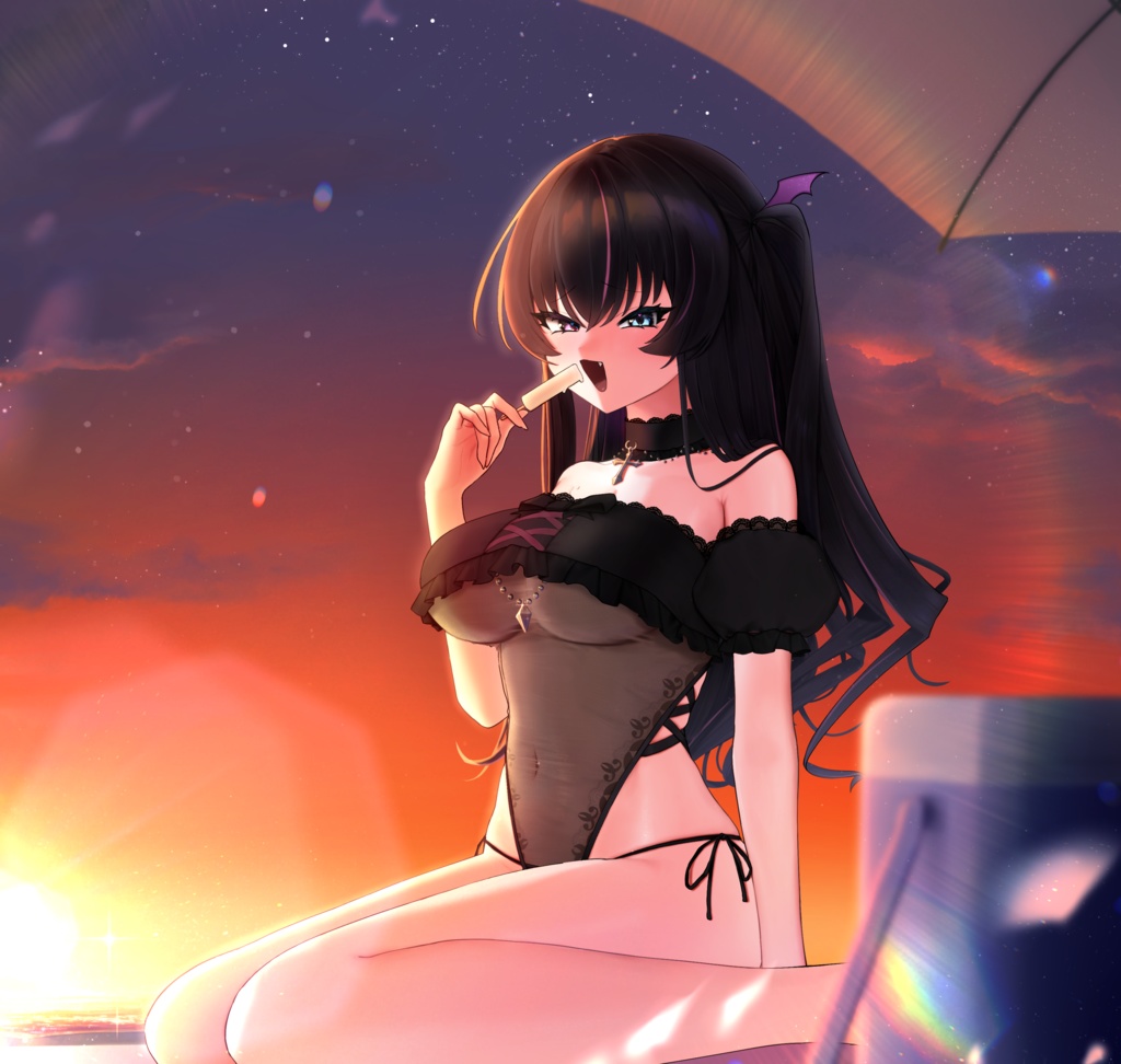 楪 真昼 アクリルブロック