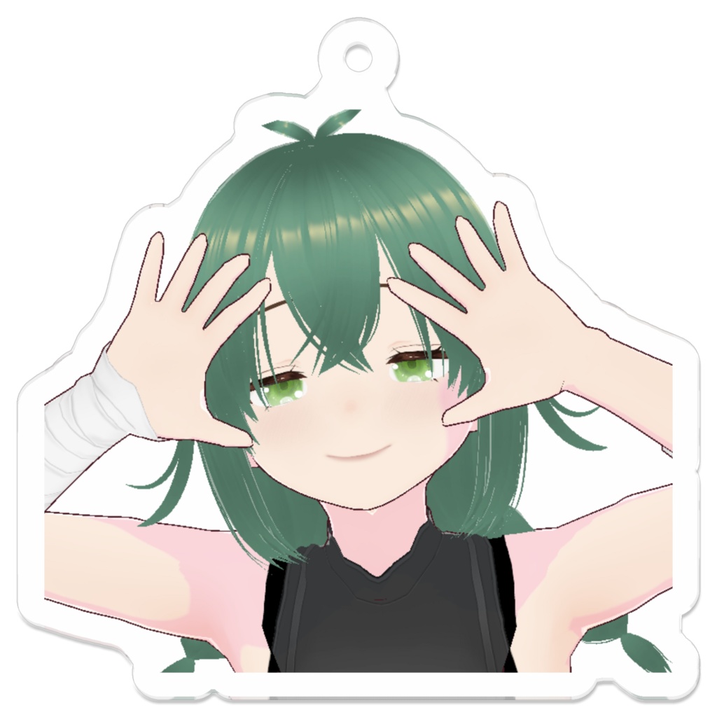 飛んでいく人1周年記念アクキー