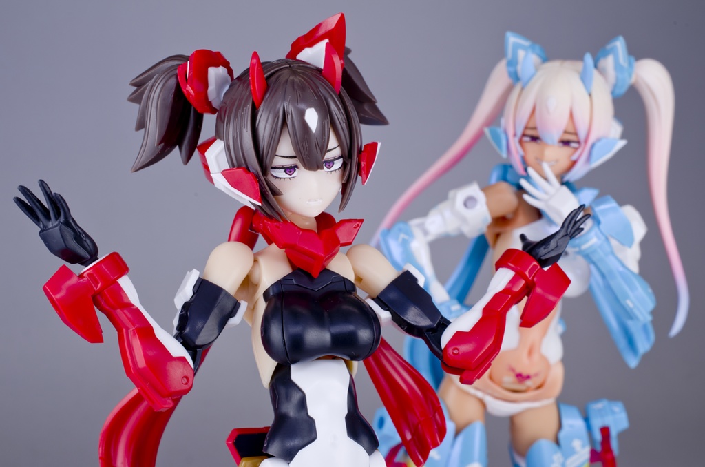 三白眼×下まつげデカール(展示のみ)