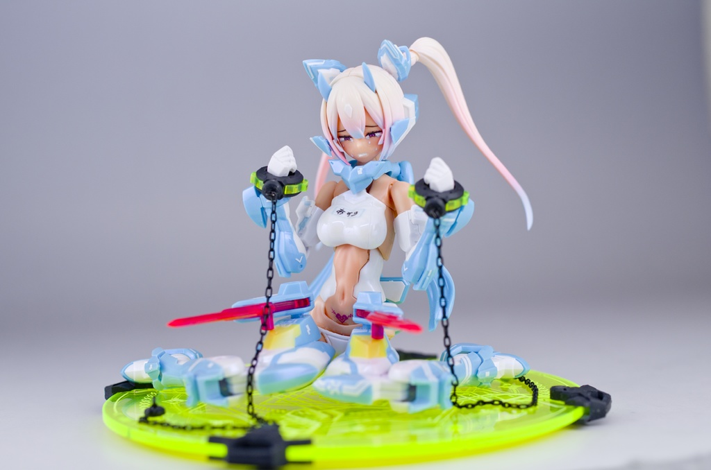 三白眼×下まつげデカール(展示のみ)