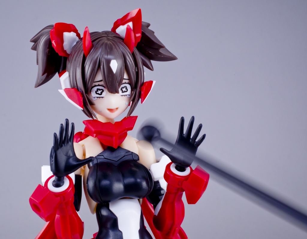 三白眼×下まつげデカール(展示のみ)