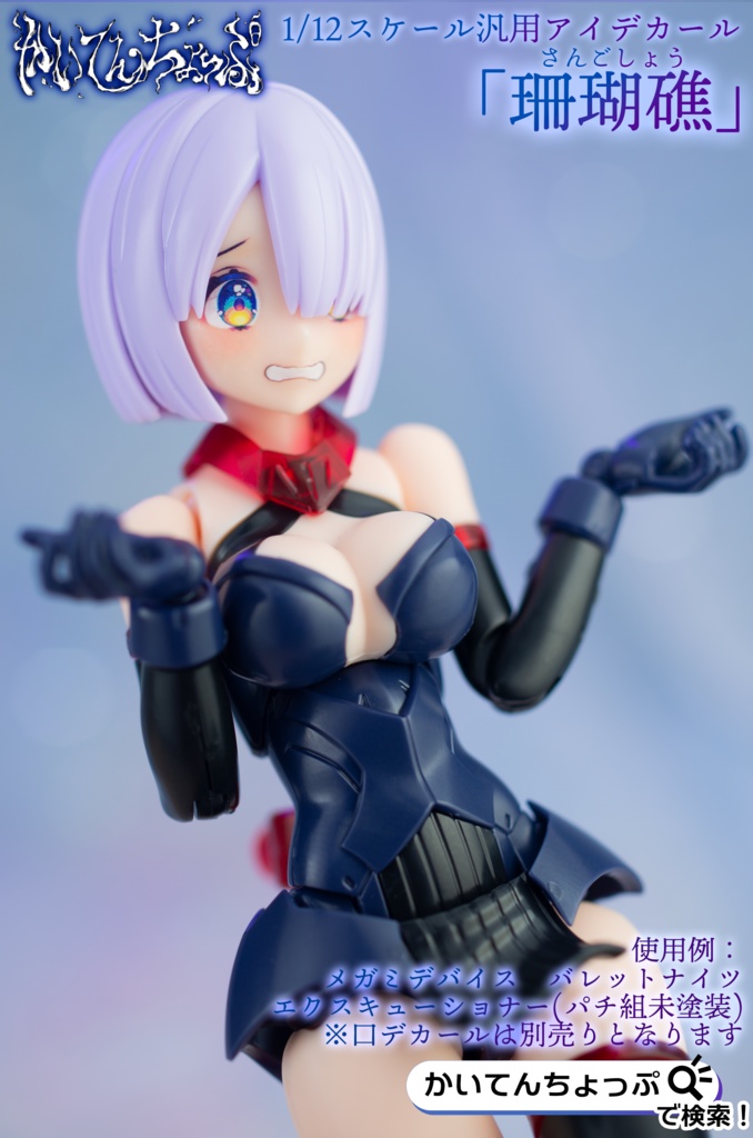 1/12サイズ汎用アイデカール「珊瑚礁」